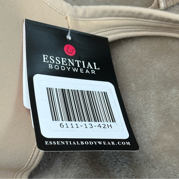Essential Bodywear Abbie Everyday T-Shirt Bra Buff Beige #6111 Size 42H NWT - Picture 4 of 5